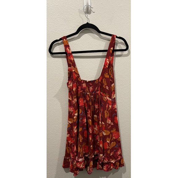 FREE PEOPLE Lattice Lovers Lace-Up Mini Dress - Picture 6 of 7